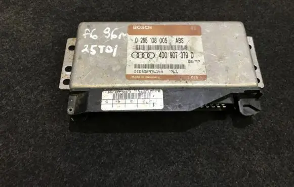Audi A6 S6 C4 4A ABS control unit/module 0265108005 4d0907379d