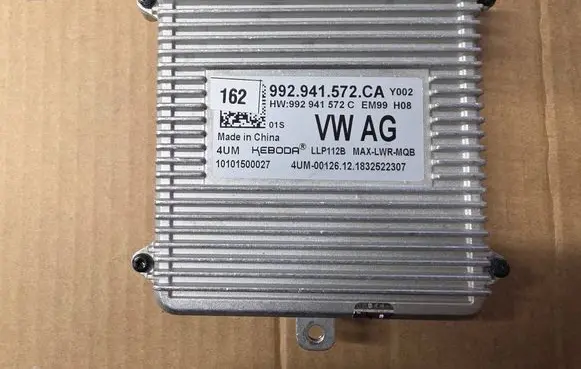 Volkswagen PASSAT B8 LED ballast control module 992941572CA