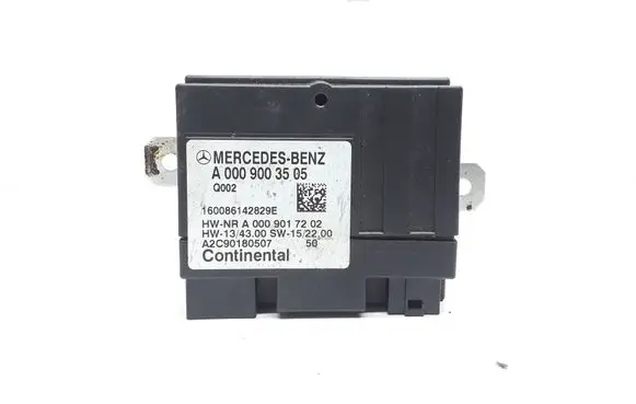 Mercedes-Benz C W205 Fuel injection pump control unit/module A0009003505 A0009017202