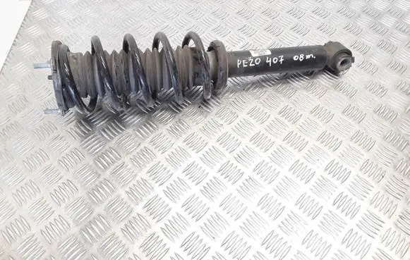Peugeot 407 Front shock absorber with coil spring