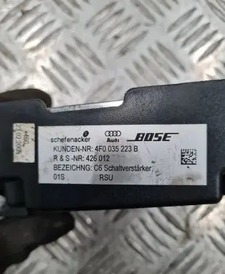 Audi A6 S6 C6 4F Sound amplifier 4F0035223B