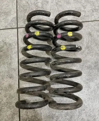 Mercedes-Benz C W204 Set of springs and shock absorbers (Front and rear) 