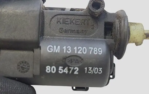 Opel Zafira B Fuel tank cap lock 13120789 805472