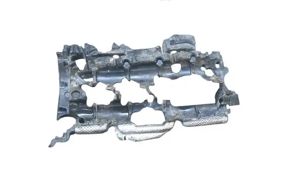 Heat shield in engine bay
