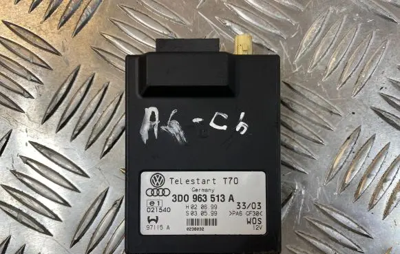 Audi A6 S6 C6 4F Auxiliary heating control unit/module 3D0963513A 021540 97115A