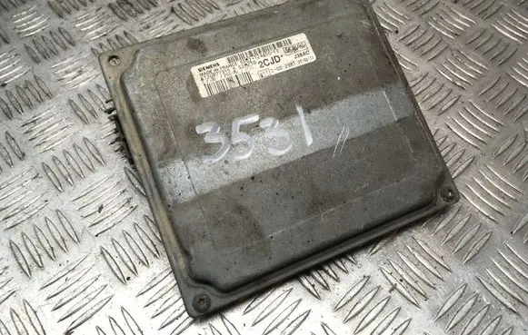 Ford Fiesta Engine control unit/module S118325001 S120977315 6S6112A650FD