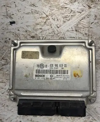 Volkswagen PASSAT B5.5 Engine control unit/module 038906019gs 1039S01469 0281010940