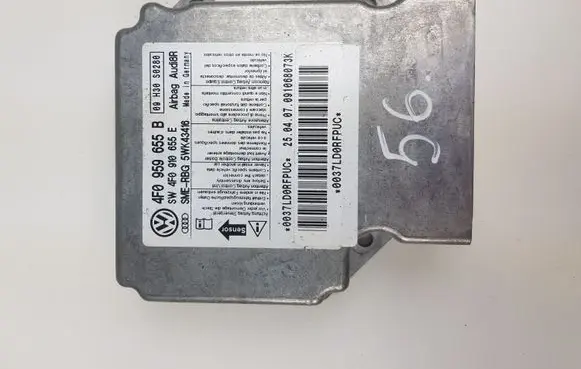 Audi A6 S6 C6 4F Airbag control unit/module 4F0959655B 4F0910655E