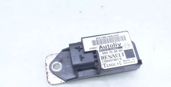 Renault Scenic I Airbag deployment crash/impact sensor K9T9K16AJ30 550759800 7700437301B