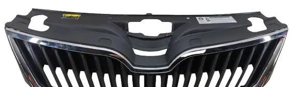 Skoda Rapid (NH) Front bumper upper radiator grill 5JA853668