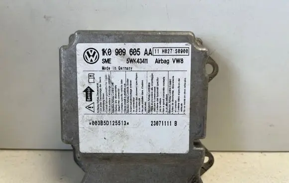 Skoda Octavia Mk2 (1Z) Airbag control unit/module 1K0909605AA 5WK43411