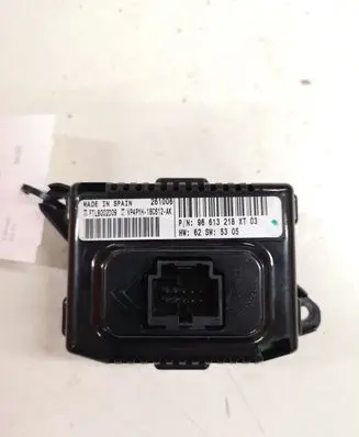 Citroen C6 Climate control unit 96613218XT03