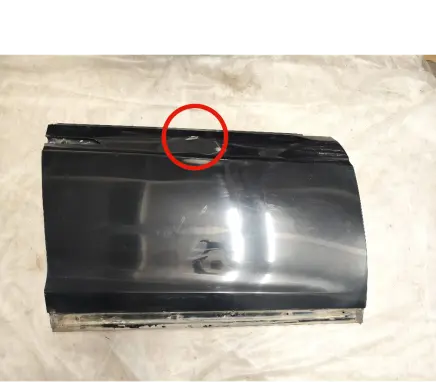 Tesla Model X Front door 100990700A T18A0030404