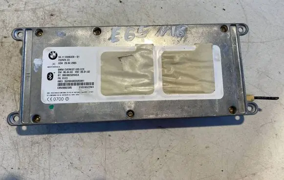 BMW 7 E65 E66 Bluetooth control unit module 6946328 00E00C5D94EA 23292523