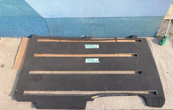 Volkswagen Multivan T5 Rear floor carpet liner 