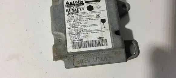 Renault Kangoo I Airbag control unit/module 8200098401 550751800