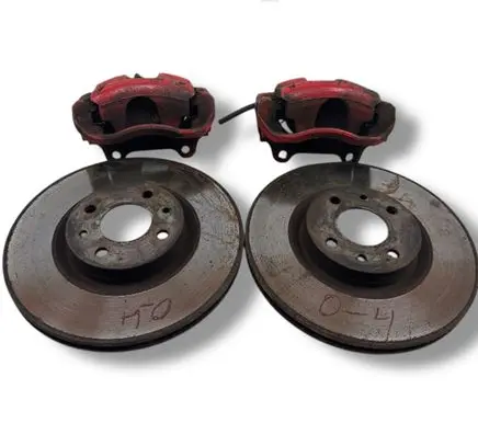 Fiat 500 Abarth Brake discs and calipers set 