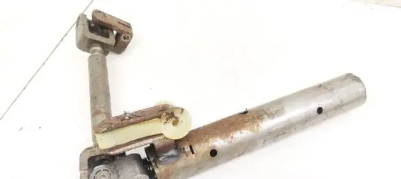 Steering wheel axle