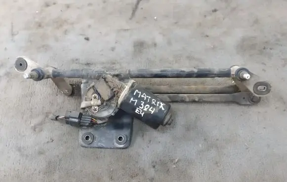Hyundai Matrix Front wiper linkage and motor