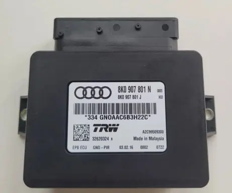 Audi A5 8T 8F Hand brake control module 8K0907801J 8K0907801N A2C99509300