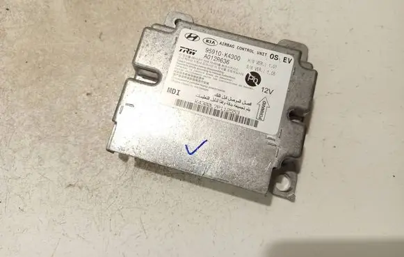 Hyundai Kona I Airbag control unit/module 95910k4300 a012r636