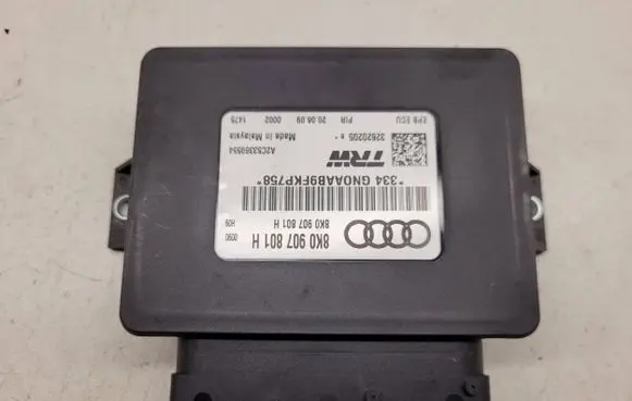 Audi A4 S4 B8 8K Hand brake control module 8K0907801H 32620205 A2C53369554