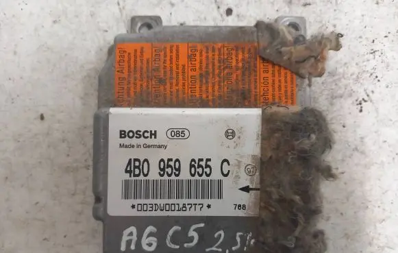 Audi A6 S6 C5 4B Airbag control unit/module 4B0959655C 003DV00187T7