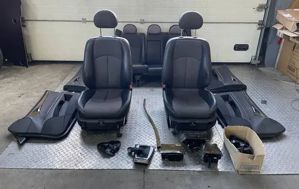 Mercedes-Benz E W211 Seat and door cards trim set 