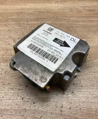 Opel Astra G Airbag control unit/module 24416703 5WK42977