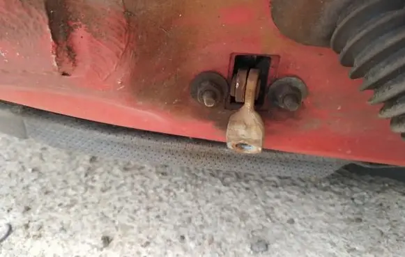 Renault 19 Front door check strap stopper 