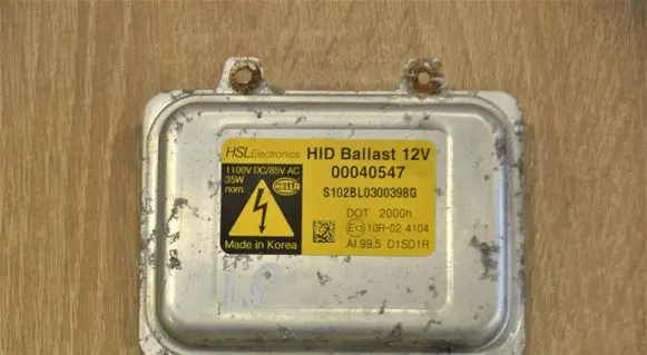 Opel Antara Headlight ballast module Xenon 