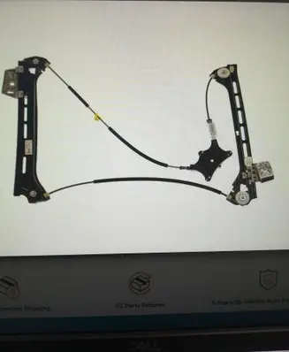 Mercedes-Benz E C207 W207 Front door manual window regulator A2077200746