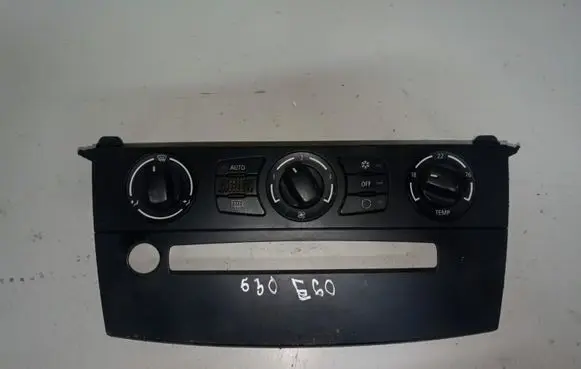BMW 5 E60 E61 Climate control unit 6411695682501