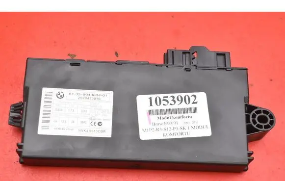 BMW X3 E83 Comfort/convenience module 6943834