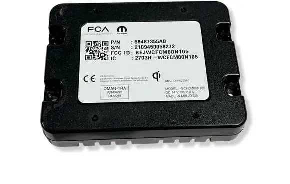 Chrysler Pacifica Wireless charging module 68487355AB