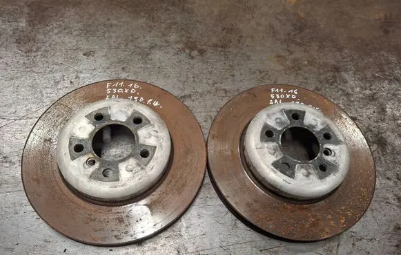 BMW 5 F10 F11 Rear brake disc 34206894381 6894381 345X24