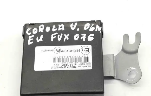 Toyota Corolla Verso E121 Other devices 897800F020
