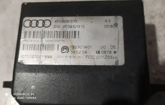 Audi A6 S6 C6 4F Ignition lock 4F0909131G 4F0910131G