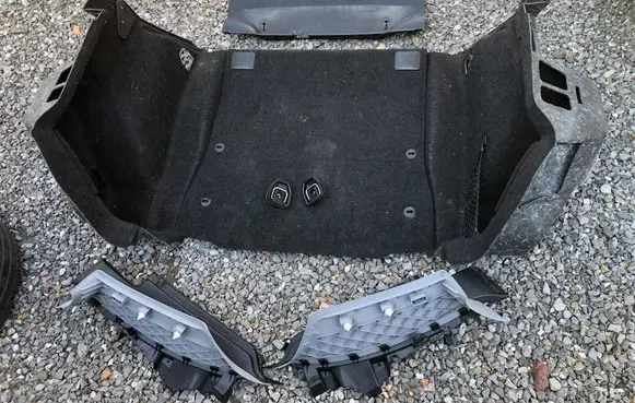 BMW 1 E81 E87 Trunk/boot trim cover 