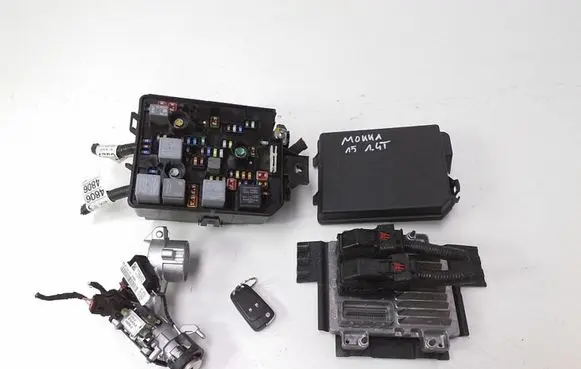 Opel Mokka Engine ECU kit and lock set 126593771