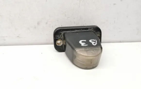 Number plate light