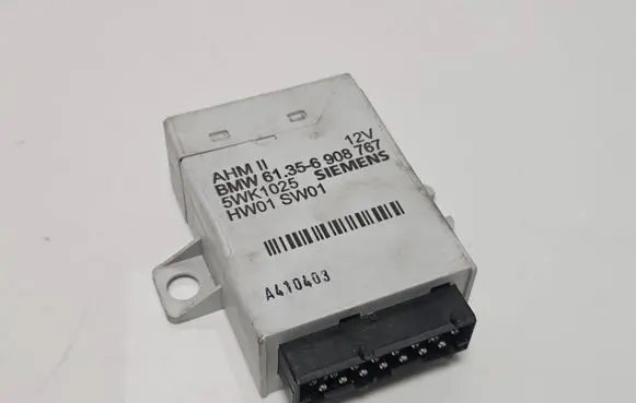 BMW 3 E46 Tow bar trailer control unit/module 61356908767 5WK1025 A410403
