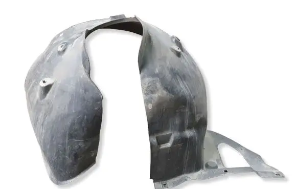 Peugeot 208 I Front wheel arch liner splash guards 9673768880