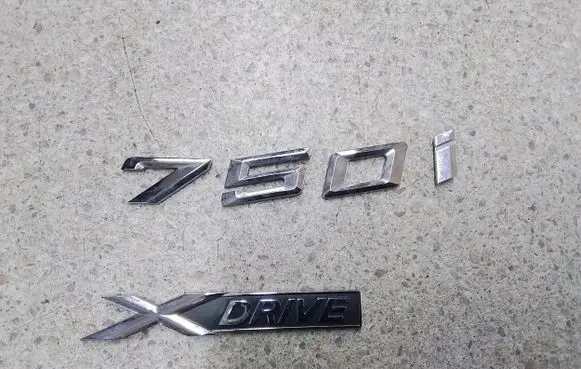 BMW 7 G11 G12 Manufacturers badge/model letters 