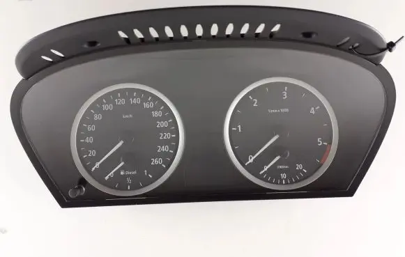 BMW 5 E60 E61 Speedometer (instrument cluster) 6974576 62116974576