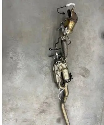 Audi Q3 F3 Catalyst/FAP/DPF particulate filter 2Q0131701AF 5Q0131723D