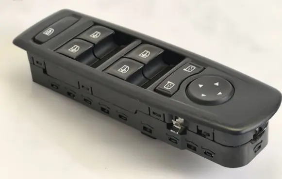 Renault Laguna III Electric window control switch 809610007R 824617H