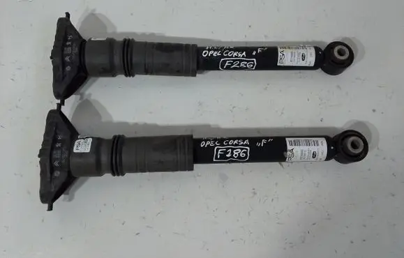 Opel Corsa F Rear shock absorber/damper 9837466880