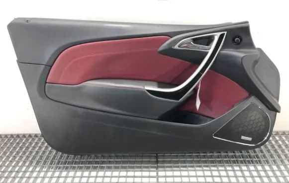 Front door card panel trim