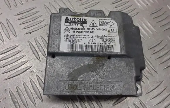 Citroen C4 I Airbag control unit/module 9662643980